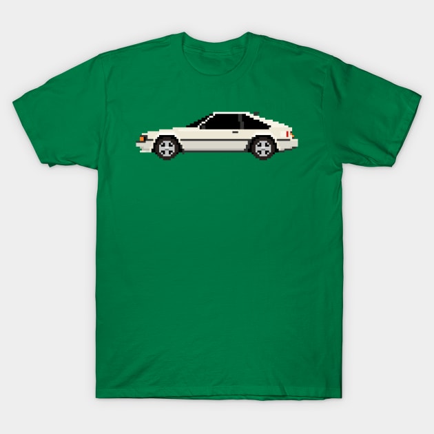 Celica Supra Pixelart T-Shirt by retsbor10@comcast.net